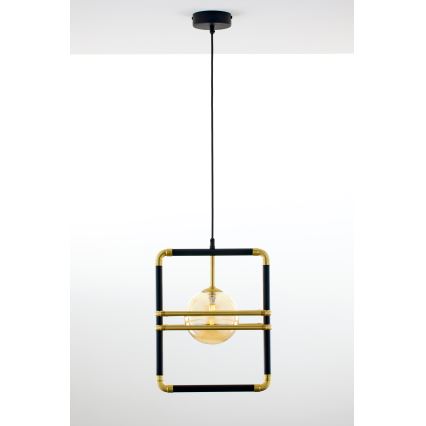 Jupiter 2025 - Lámpara colgante FIORI 1xG9/10W/230V negro/dorado/beige
