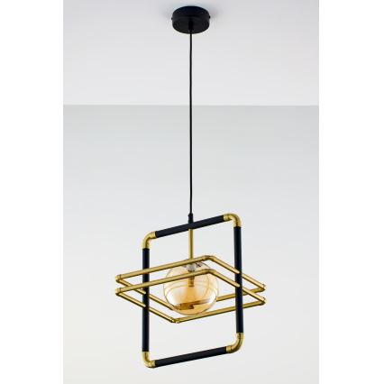 Jupiter 2025 - Lámpara colgante FIORI 1xG9/10W/230V negro/dorado/beige