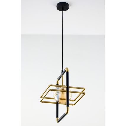 Jupiter 2025 - Lámpara colgante FIORI 1xG9/10W/230V negro/dorado/beige