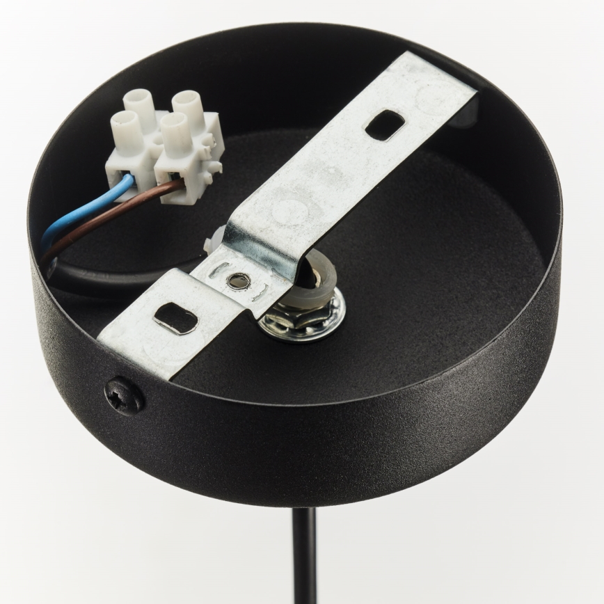 Jupiter 2025 - Lámpara colgante FIORI 1xG9/10W/230V negro/dorado/beige
