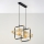 Jupiter 2026 - Lámpara colgante FIORI 2xG9/10W/230V negro/dorado/beige