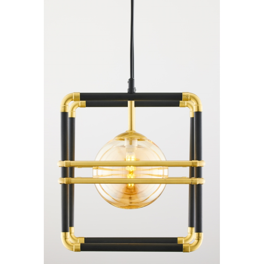 Jupiter 2026 - Lámpara colgante FIORI 2xG9/10W/230V negro/dorado/beige