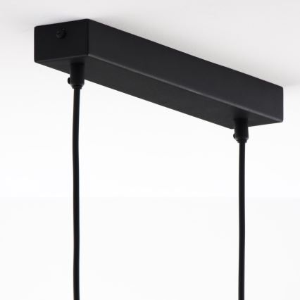 Jupiter 2026 - Lámpara colgante FIORI 2xG9/10W/230V negro/dorado/beige