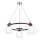 Jupiter - Vidrio de repuesto para lámpara de araña BASCO E27 diá. 13 cm blanco