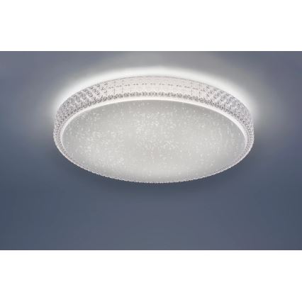 JUST LIGHT. 14745-00 - Plafón LED RGB regulable FRIDA LED/36W/230V 2700-5000K + control remoto