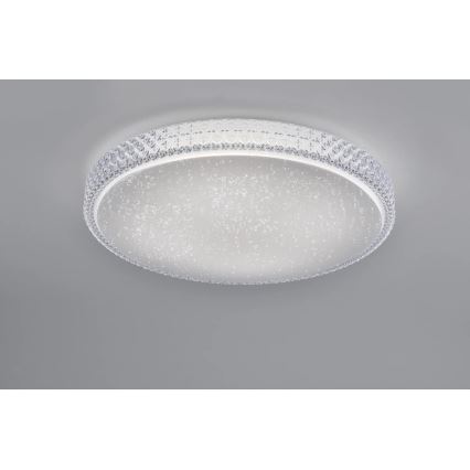 JUST LIGHT. 14745-00 - Plafón LED RGB regulable FRIDA LED/36W/230V 2700-5000K + control remoto
