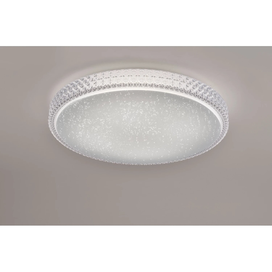 JUST LIGHT. 14745-00 - Plafón LED RGB regulable FRIDA LED/36W/230V 2700-5000K + control remoto