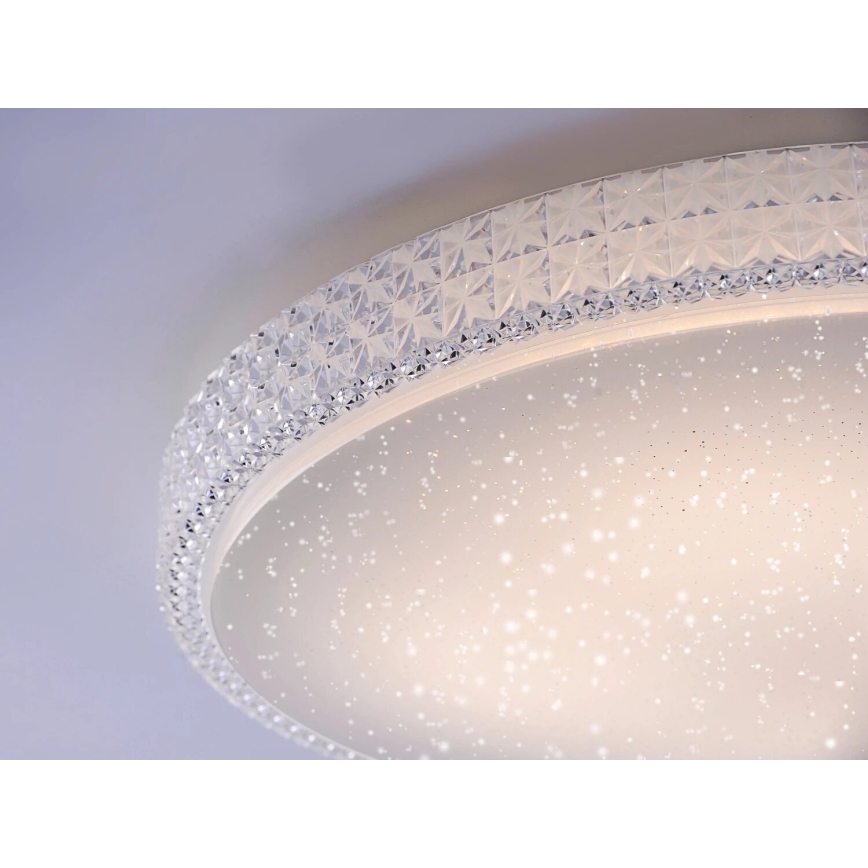 JUST LIGHT. 14745-00 - Plafón LED RGB regulable FRIDA LED/36W/230V 2700-5000K + control remoto