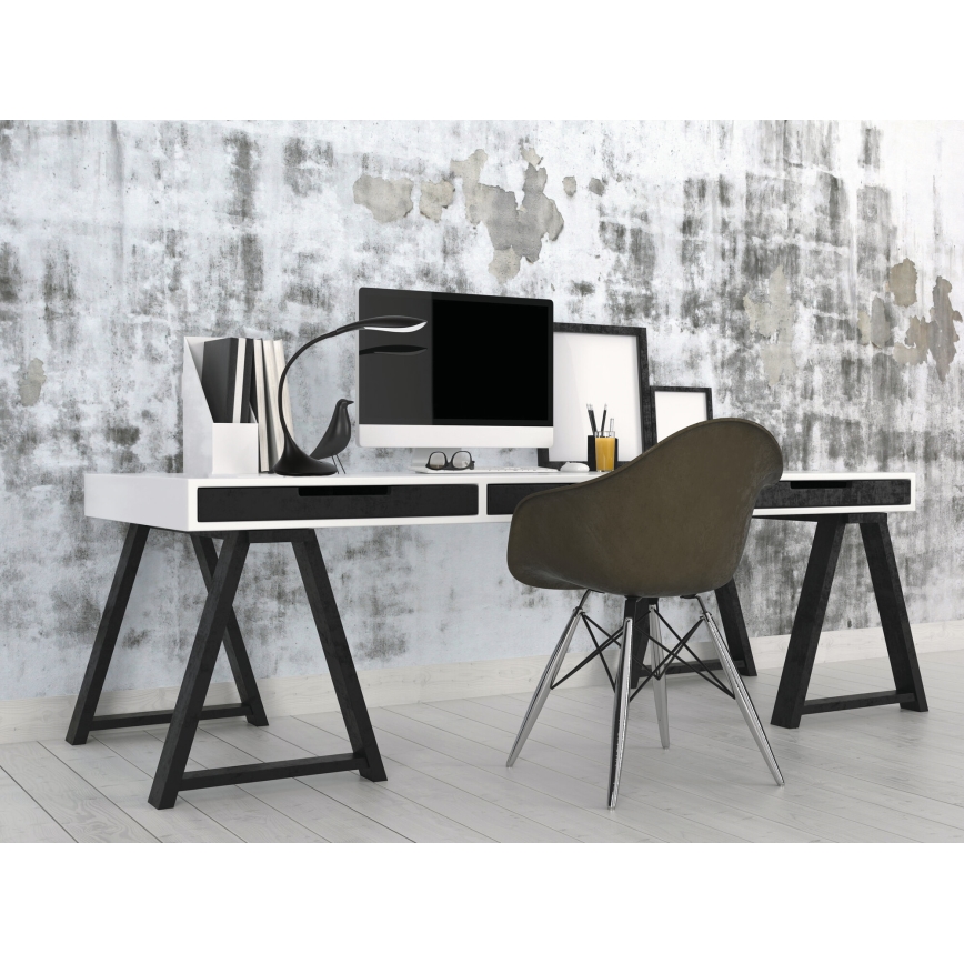 LED Lámpara de mesa flexible regulable FRANCO LED/6,8W/230V negro