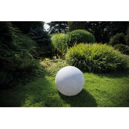 Lámpara de exterior STONO 1xE27/25W/230V diá. 30 cm IP65