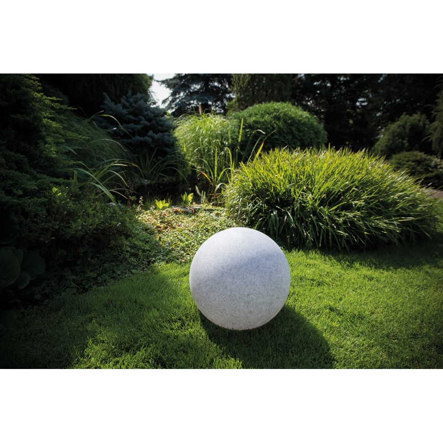 Lámpara de exterior STONO 1xE27/25W/230V diá. 30 cm IP65
