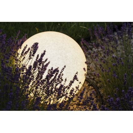 Lámpara de exterior STONO 1xE27/25W/230V diá. 30 cm IP65