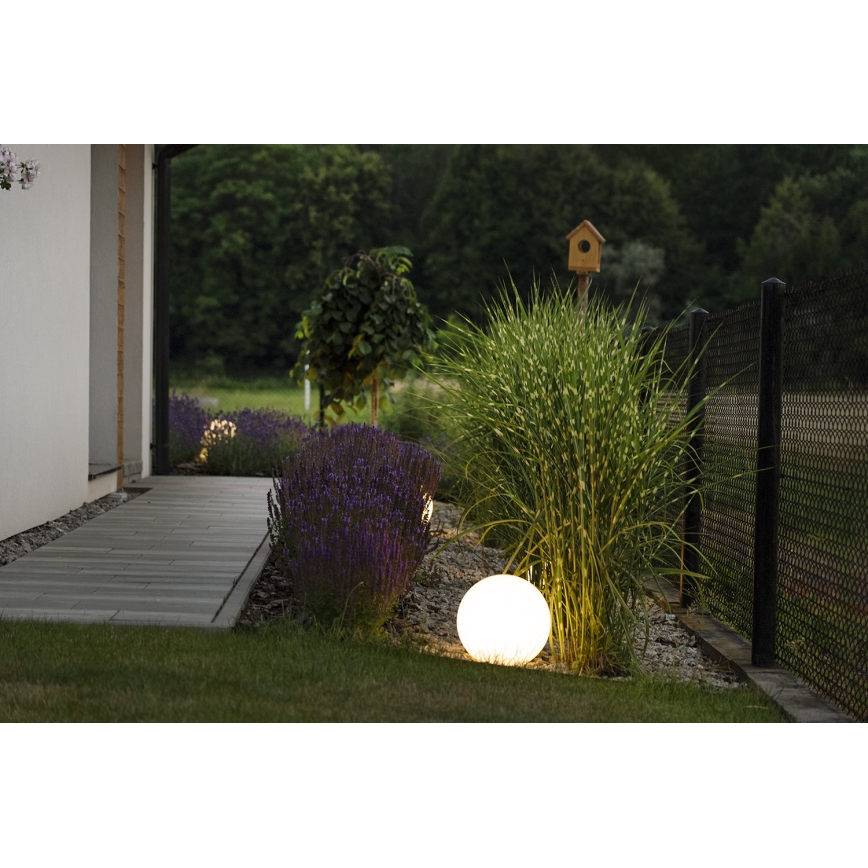 Lámpara de exterior STONO 1xE27/25W/230V diá. 30 cm IP65