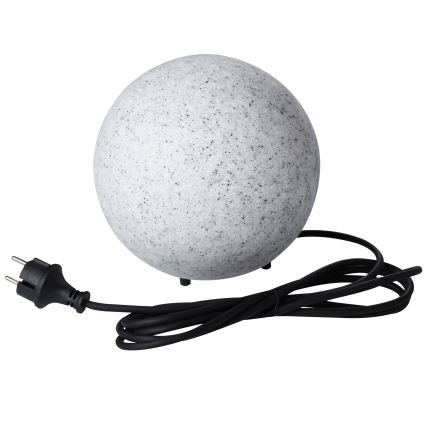 Lámpara de exterior STONO 1xE27/25W/230V diá. 30 cm IP65