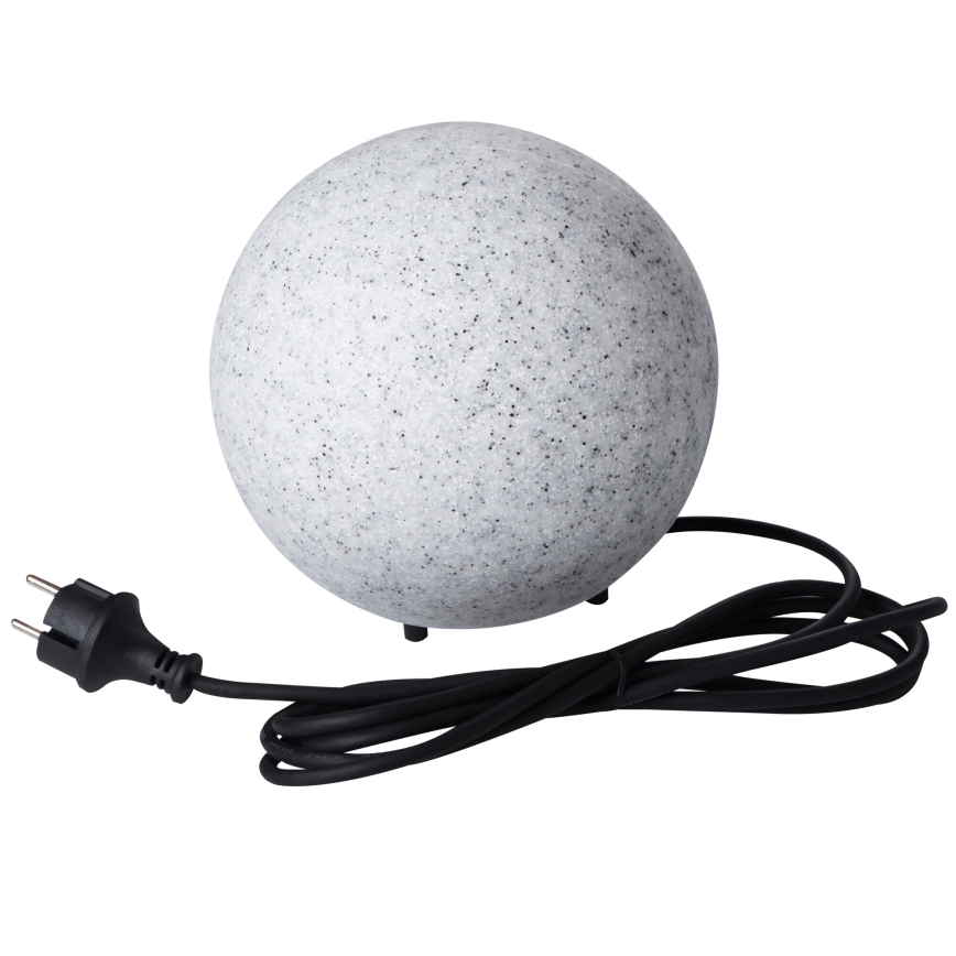 Lámpara de exterior STONO 1xE27/25W/230V diá. 30 cm IP65