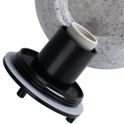 Lámpara de exterior STONO 1xE27/25W/230V diá. 30 cm IP65