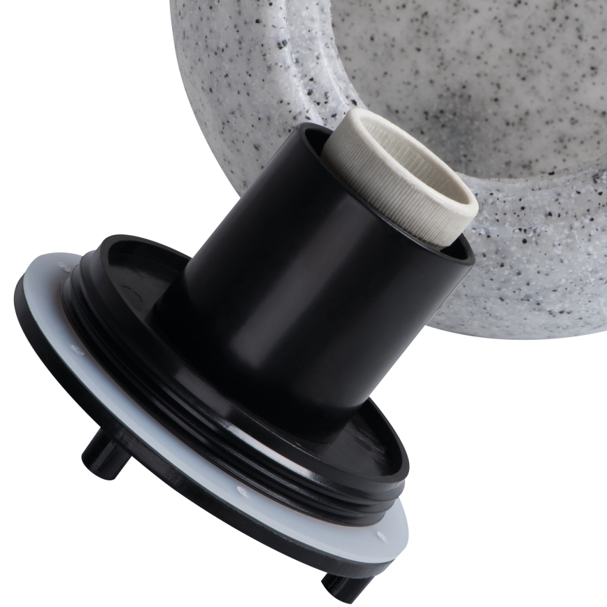 Lámpara de exterior STONO 1xE27/25W/230V diá. 30 cm IP65