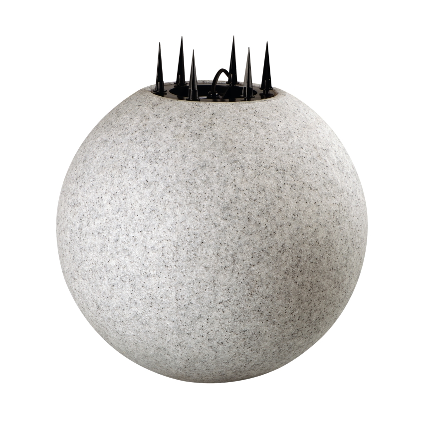 Lámpara de exterior STONO 1xE27/25W/230V diá. 30 cm IP65