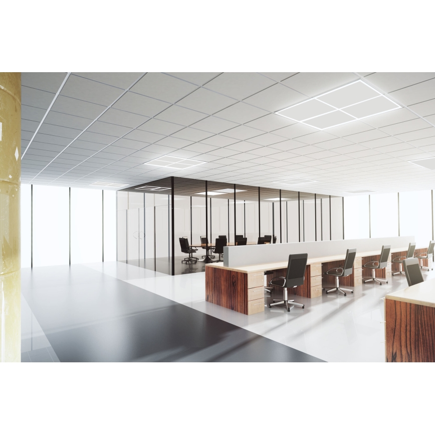 Marco empotrable LED AVAR LED/40W/230V 4000K 59x59 cm