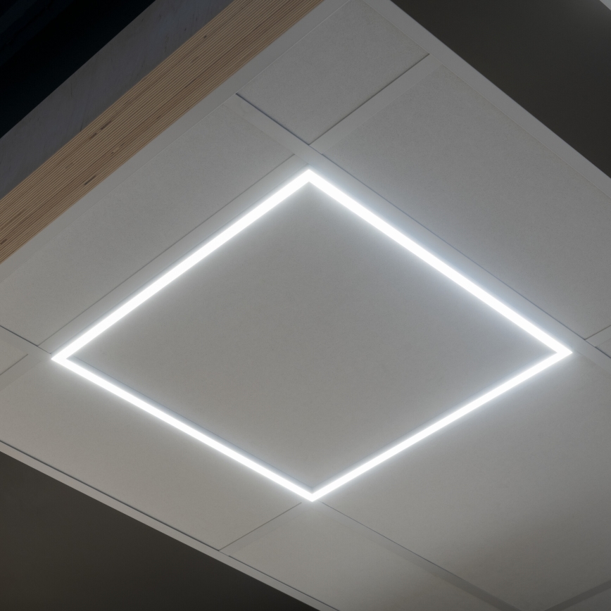 Marco empotrable LED AVAR LED/32W/230V 4000K UGR19 59,5x59,5 cm