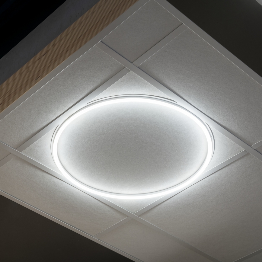 Panel LED empotrado AVAR LED/40W/230V 4000K diá. 59 cm