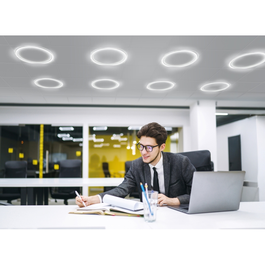 Panel LED empotrado AVAR LED/40W/230V 4000K diá. 59 cm