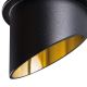 Lámpara de techo SPAG 35W negro/dorado