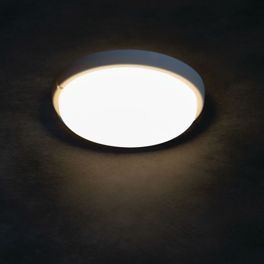 Plafón LED de baño TOLU LED/9W/230V 4000K IP54 blanco