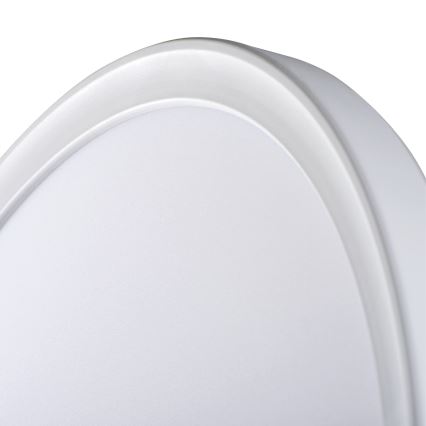 Plafón LED de baño AZPO LED/22W/230V diá. 42 cm IP54 blanco