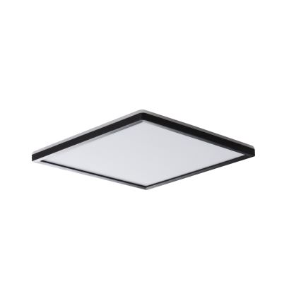 Plafón LED de baño AZPO LED/17,5W/230V IP54 negro