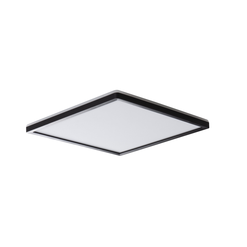 Plafón LED de baño AZPO LED/17,5W/230V IP54 negro
