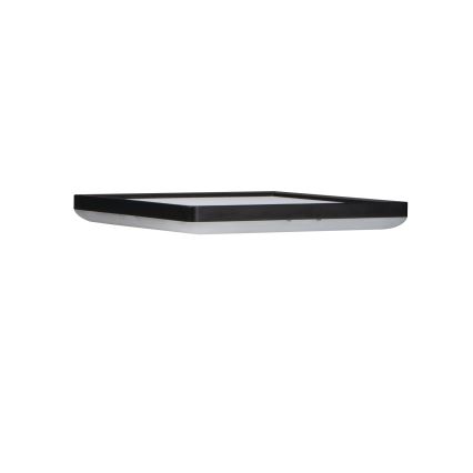 Plafón LED de baño AZPO LED/17,5W/230V IP54 negro