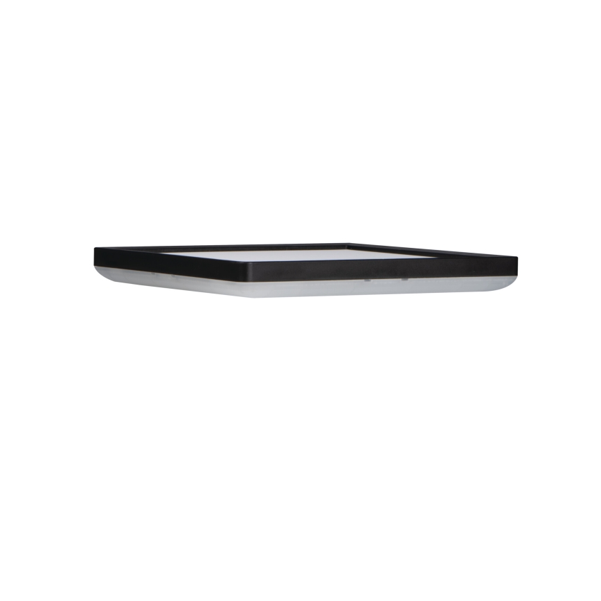Plafón LED de baño AZPO LED/17,5W/230V IP54 negro