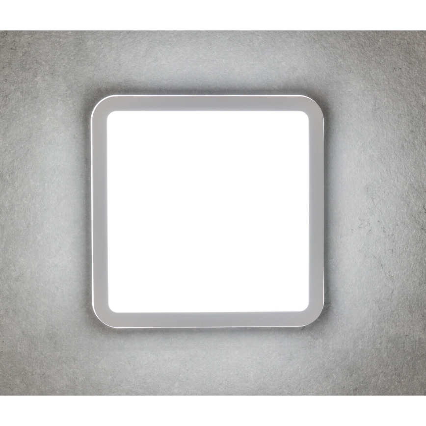 Plafón LED de exterior con sensor BENO LED/24W/230V 4000K blanco IP54