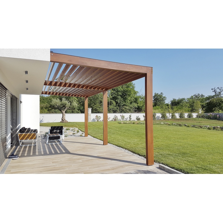 Kanlux 33361 - Foco de exterior AQILO 1xGU10/7W/230V IP65 negro