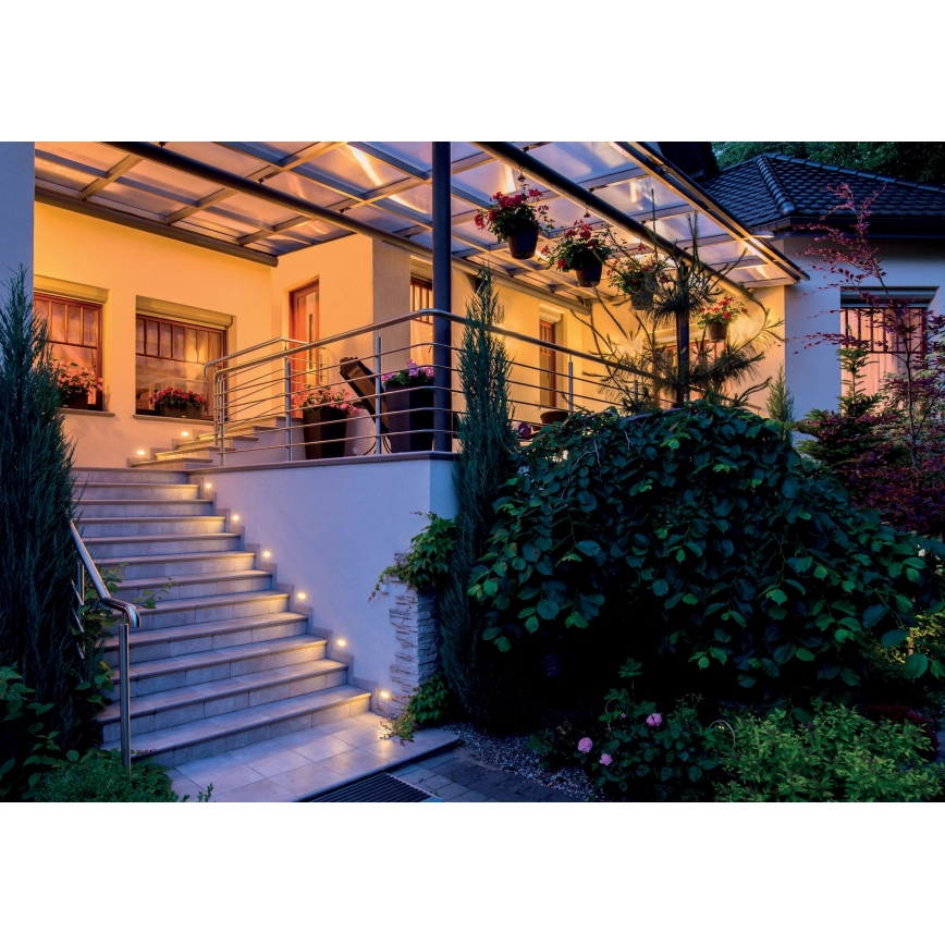 Lámpara empotrable LED GLASI LED/3W/230V 4000K IP44 blanco