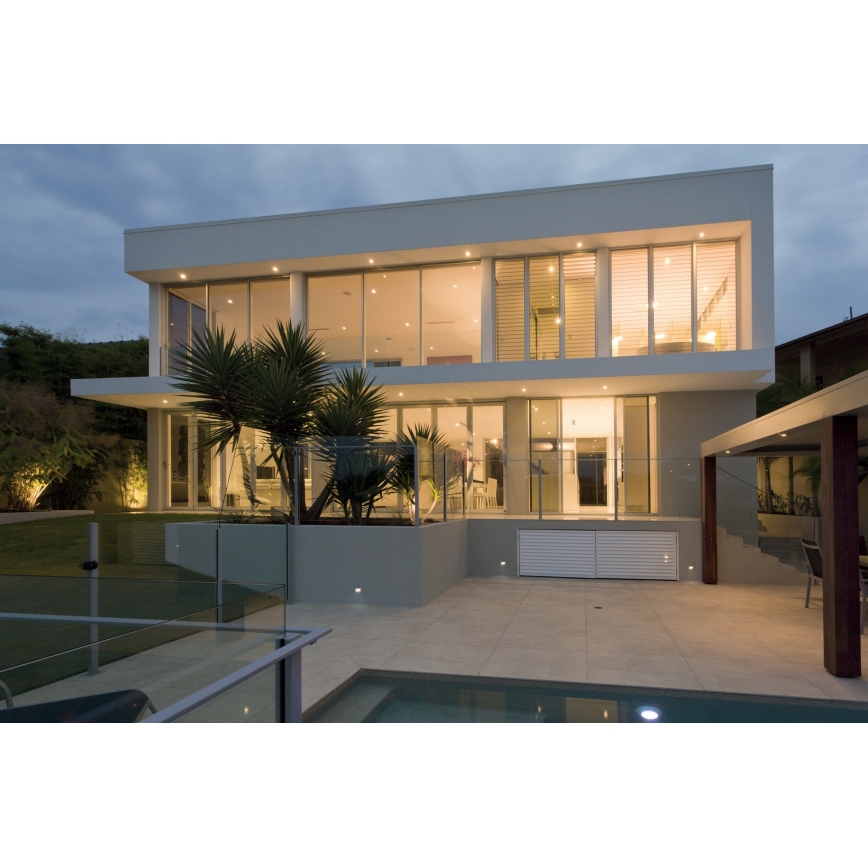 Lámpara empotrable LED GLASI LED/3W/230V 4000K IP44 blanco