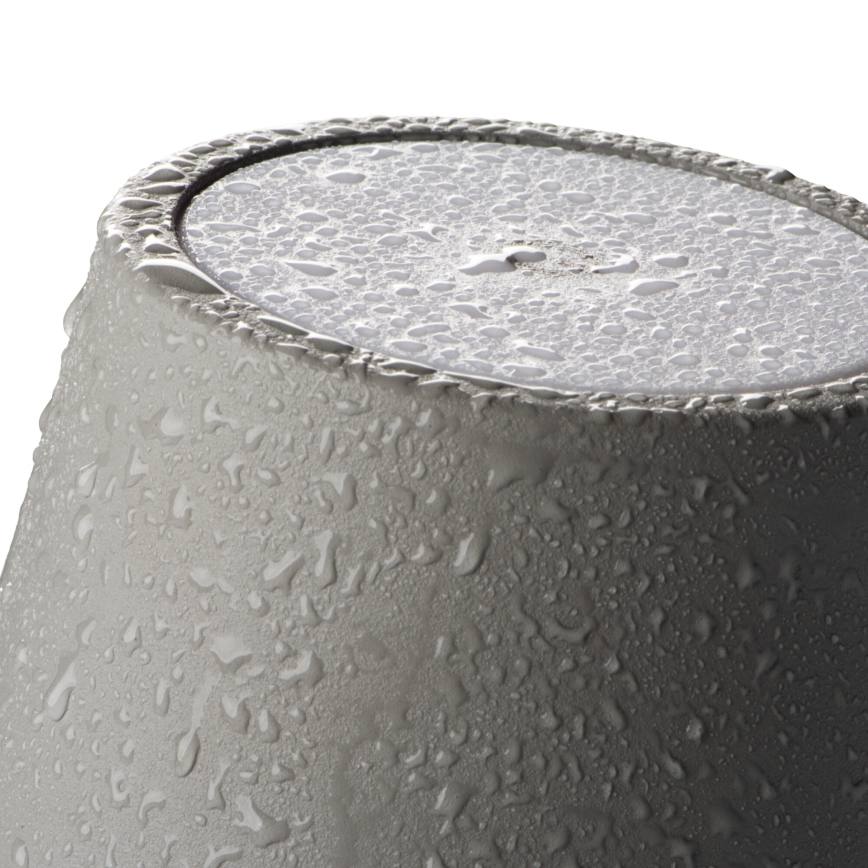 Lámpara de mesa LED recargable y regulable INITA LED/1,2W/1800 mAh IP54 gris