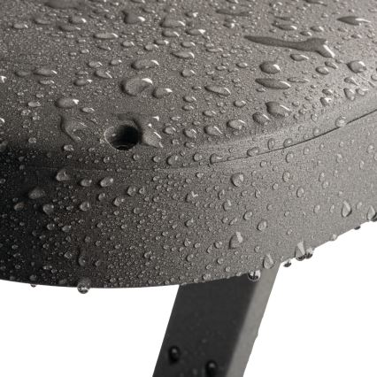 Farola LED PARCOLI LED/30/40/50W/230V 3000/4000/6500K IP66 gris