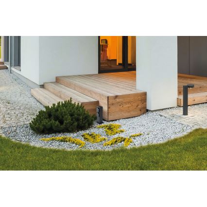 Columna de enchufe exterior NASTO 2Z Tipo E 230V IP44 antracita