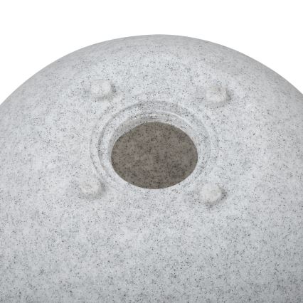 Lámpara de exterior STONO 1xE27/25W/230V diá. 39 cm IP65