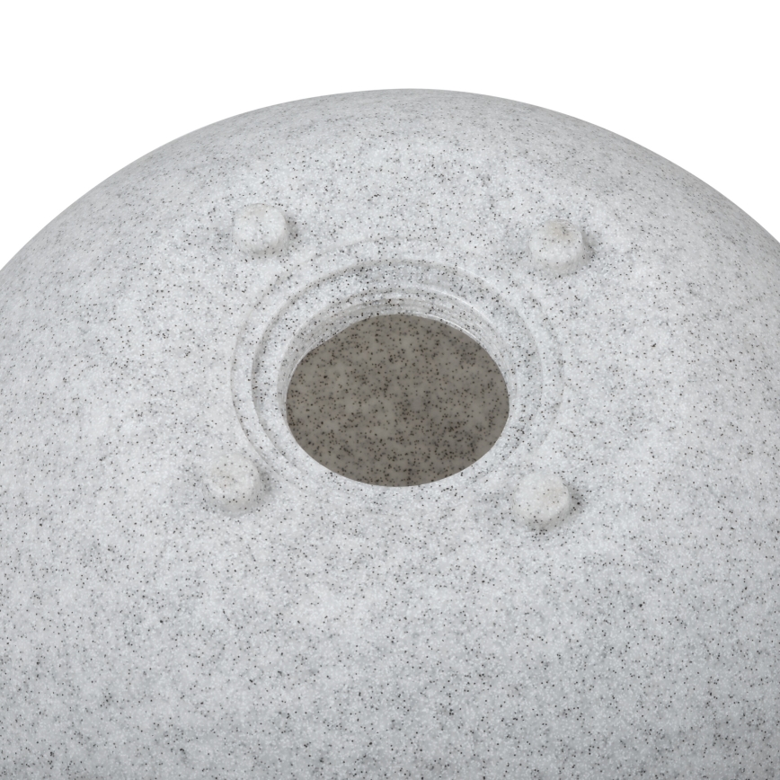 Lámpara de exterior STONO 1xE27/25W/230V diá. 39 cm IP65