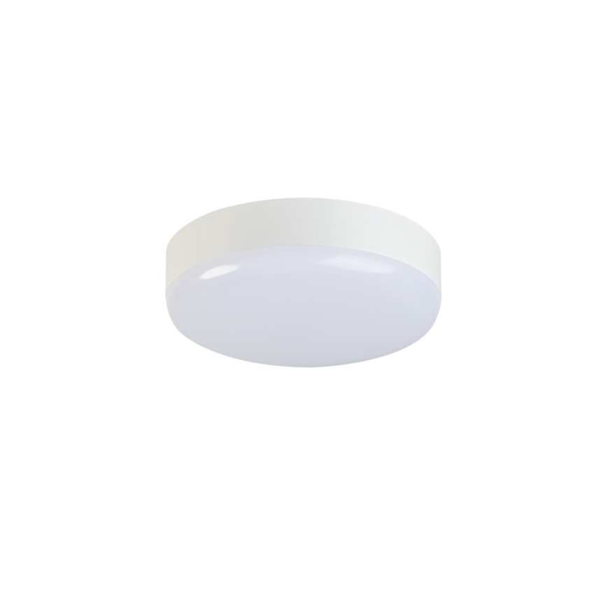 Plafón LED técnico IPER LED/19W/230V IK10 IP65 redondeado blanco