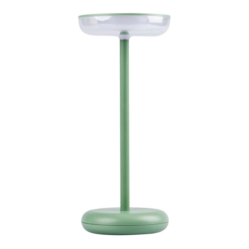 Kanlux 37313- Lámpara LED recargable y regulable FLUXY LED/1,7W/1800 mAh IP44 verde