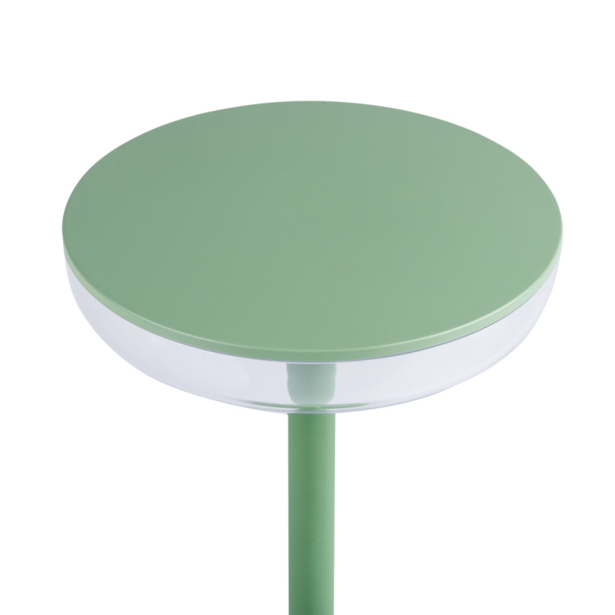 Kanlux 37313- Lámpara LED recargable y regulable FLUXY LED/1,7W/1800 mAh IP44 verde