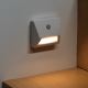 Kanlux 37392 - Lámpara empotrada LED con sensor de movimiento y crepuscular IRS LED/0,3W/3xAAA IP54 blanco