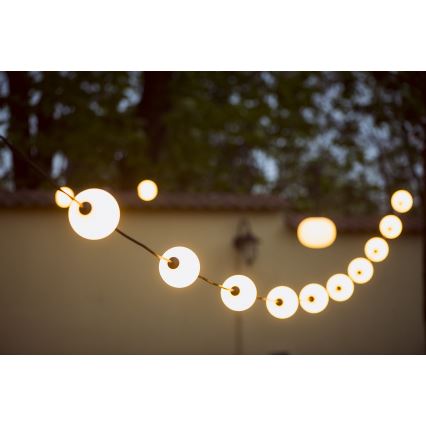 Cadena decorativa LED para exteriores GUIRNALDA STONO 10xLED/10W/230V 6m IP67