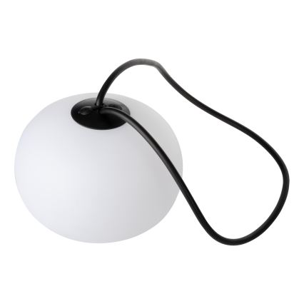Lámpara colgante LED regulable de exterior recargable STONO LED/1W/3000 mAh IP54