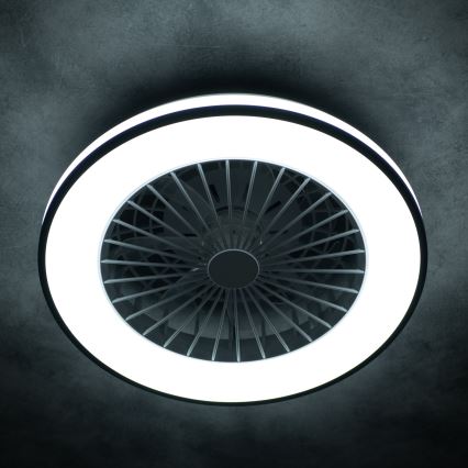 Plafón LED regulable con ventilador PLAVE LED/48W/230V 3000/4000/6500K + control remoto