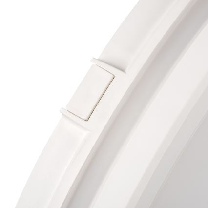 Plafón LED de exterior BENO ECO LED/20W/230V 3000/4000/6500K diá. 20 cm IP65 blanco